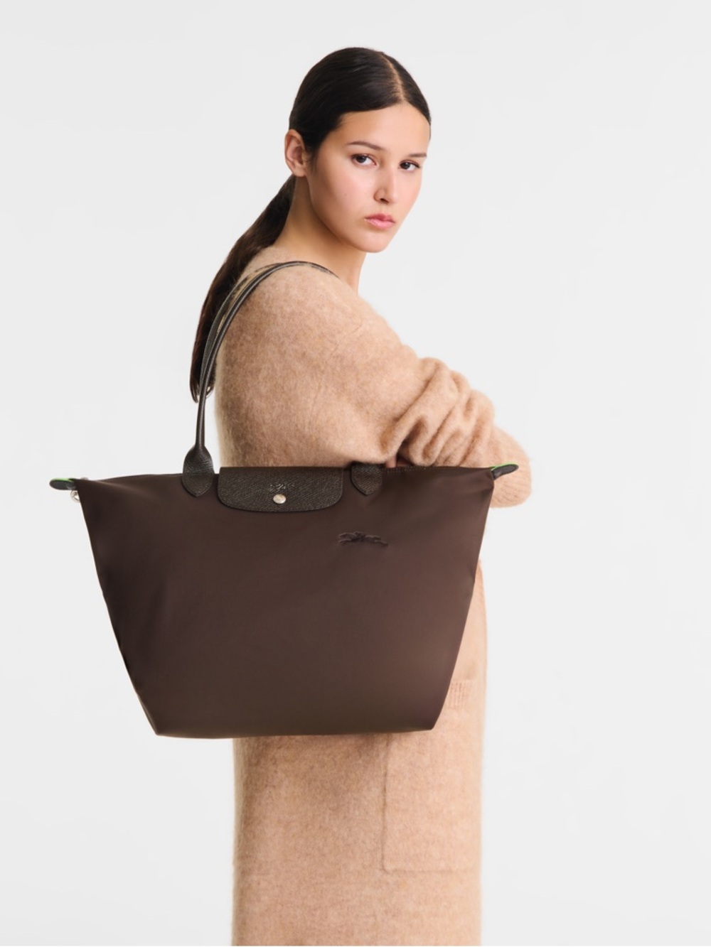 Longchamp Mocha (Brown) Le Pliage Large Tote